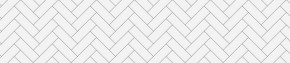Фартук Метро керамик (белая) CPL пластик МДФ 6 мм в Еманжелинске - emanzhelinsk.mebel-74.com | фото