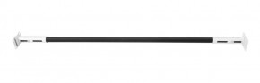 Турник раздвижной 1250-1500 цв. белый-черный FLEXTER PROFI в Еманжелинске - emanzhelinsk.mebel-74.com | фото