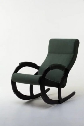 Кресло-качалка КОРСИКА 34-Т-AG (зеленый) в Еманжелинске - emanzhelinsk.mebel-74.com | фото