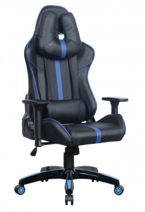 Кресло компьютерное BRABIX "GT Carbon GM-120" (черное/синее) 531930 в Еманжелинске - emanzhelinsk.mebel-74.com | фото