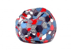 Кресло-мешок Мяч M (Geometry Slate) в Еманжелинске - emanzhelinsk.mebel-74.com | фото