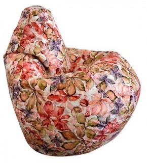 Кресло-мешок Цветы L в Еманжелинске - emanzhelinsk.mebel-74.com | фото