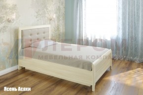Кровать КР-1031 с мягким изголовьем в Еманжелинске - emanzhelinsk.mebel-74.com | фото