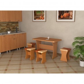 Кухонный стол и 4 табурета Титул в Еманжелинске - emanzhelinsk.mebel-74.com | фото